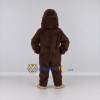 Custom Brown and Tan Ape Mascot Costume Adult Full Body Suit for Wildlife Events