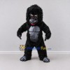 Custom Black and Gray Gorilla Mascot Costume Adult Full Body Suit for Wildlife Events