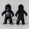 Custom Black and Gray Gorilla Mascot Costume Adult Full Body Suit for Wildlife Events