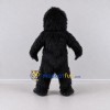 Custom Black and Gray Gorilla Mascot Costume Adult Full Body Suit for Wildlife Events