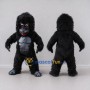 Custom Black and Gray Gorilla Mascot Costume Adult Full Body Suit for Wildlife Events