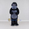 Custom Black and Blue Gray Gorilla Mascot Costume Adult Full Body Suit for School Events