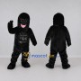 Custom Black Roaring Gorilla Mascot Costume Adult Full Body Suit for Wildlife Events
