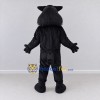 Custom Black Werewolf Mascot Costume Adult Full Body Suit for Halloween Events Custom Black Werewolf Mascot Costume Adult Full Body Suit for Halloween Events