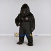 Custom Black Gorilla Mascot Costume Adult Full Body Suit for Wildlife Events Custom Black Gorilla Mascot Costume Adult Full Body Suit for Wildlife Events