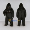 Custom Black Gorilla Mascot Costume Adult Full Body Suit for Wildlife Events Custom Black Gorilla Mascot Costume Adult Full Body Suit for Wildlife Events
