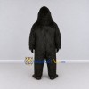 Custom Black Gorilla Mascot Costume Adult Full Body Suit for Wildlife Events Custom Black Gorilla Mascot Costume Adult Full Body Suit for Wildlife Events