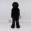Custom Black and Brown Monkey Mascot Costume Adult Full Body Suit for Wildlife Events Custom Black and Brown Monkey Mascot Costume Adult Full Body Suit for Wildlife Events