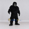 Custom Black Gorilla Mascot Costume Adult Full Body Suit for Wildlife Events Custom Black Gorilla Mascot Costume Adult Full Body Suit for Wildlife Events