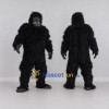 Custom Black Gorilla Mascot Costume Adult Full Body Suit for Wildlife Events Custom Black Gorilla Mascot Costume Adult Full Body Suit for Wildlife Events