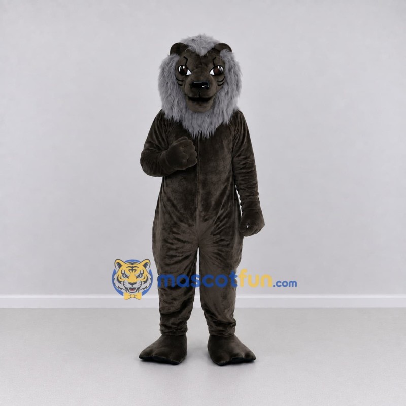 Custom Black and Gray Baboon Mascot Costume Adult Full Body Suit for Wildlife Events Custom Black and Gray Baboon Mascot Costume Adult Full Body Suit for Wildlife Events