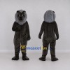 Custom Black and Gray Baboon Mascot Costume Adult Full Body Suit for Wildlife Events Custom Black and Gray Baboon Mascot Costume Adult Full Body Suit for Wildlife Events