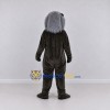 Custom Black and Gray Baboon Mascot Costume Adult Full Body Suit for Wildlife Events Custom Black and Gray Baboon Mascot Costume Adult Full Body Suit for Wildlife Events
