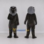 Custom Black and Gray Baboon Mascot Costume Adult Full Body Suit for Wildlife Events