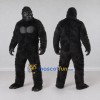 Custom Black Gorilla Mascot Costume Adult Full Body Suit for Wildlife Events Custom Black Gorilla Mascot Costume Adult Full Body Suit for Wildlife Events
