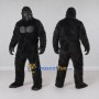 Custom Black Gorilla Mascot Costume Adult Full Body Suit for Wildlife Events