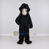 Custom Black and Tan Gorilla Mascot Costume Adult Full Body Suit for Wildlife Events Custom Black and Tan Gorilla Mascot Costume Adult Full Body Suit for Wildlife Events