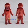 Custom Reddish Brown Platypus Mascot Costume Adult Full Body Suit for Wildlife Events Custom Reddish Brown Platypus Mascot Costume Adult Full Body Suit for Wildlife Events