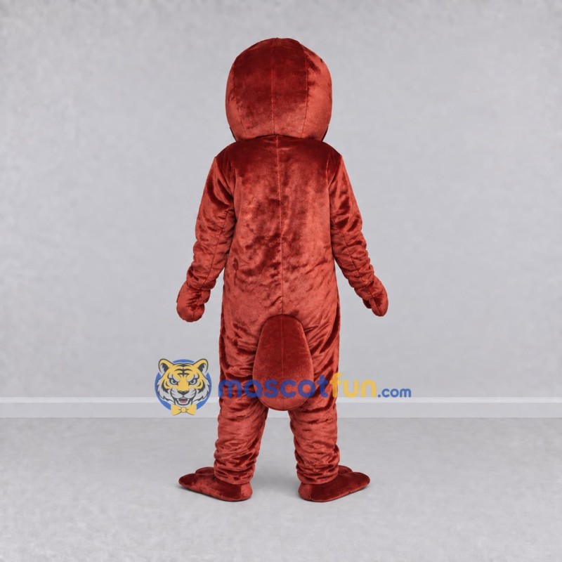 Custom Reddish Brown Platypus Mascot Costume Adult Full Body Suit for Wildlife Events Custom Reddish Brown Platypus Mascot Costume Adult Full Body Suit for Wildlife Events