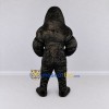Custom Black Roaring Gorilla Mascot Costume Adult Full Body Suit for Wildlife Events