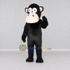 Custom Black and Cream Ape Mascot Costume Adult Full Body Suit for School Events Custom Black and Cream Ape Mascot Costume Adult Full Body Suit for School Events