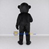 Custom Black and Cream Ape Mascot Costume Adult Full Body Suit for School Events Custom Black and Cream Ape Mascot Costume Adult Full Body Suit for School Events