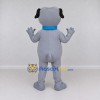 Custom Gray and Black Pug Dog Mascot Costume Adult Full Body Suit for Pet Events