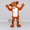Custom Orange and White Big Cat Cub Mascot Costume Adult Full Body Suit for School Events Custom Orange and White Big Cat Cub Mascot Costume Adult Full Body Suit for School Events