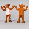 Custom Orange and White Big Cat Cub Mascot Costume Adult Full Body Suit for School Events Custom Orange and White Big Cat Cub Mascot Costume Adult Full Body Suit for School Events