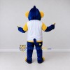 Custom Blue Yellow and White Monkey in Sportswear Mascot Costume Adult Full Body Suit for Sports Events Custom Blue Yellow and White Monkey in Sportswear Mascot Costume Adult Full Body Suit for Sports Events