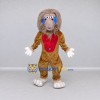 Custom Brown Blue and Red Baboon Mascot Costume Adult Full Body Suit for Wildlife Events