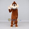 Custom Brown and Cream Monkey Mascot Costume Adult Full Body Suit for School Events Custom Brown and Cream Monkey Mascot Costume Adult Full Body Suit for School Events