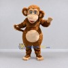 Custom Brown and Tan Monkey Mascot Costume Adult Full Body Suit for Wildlife Events Custom Brown and Tan Monkey Mascot Costume Adult Full Body Suit for Wildlife Events