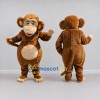 Custom Brown and Tan Monkey Mascot Costume Adult Full Body Suit for Wildlife Events Custom Brown and Tan Monkey Mascot Costume Adult Full Body Suit for Wildlife Events