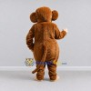 Custom Brown and Tan Monkey Mascot Costume Adult Full Body Suit for Wildlife Events Custom Brown and Tan Monkey Mascot Costume Adult Full Body Suit for Wildlife Events