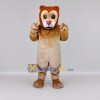 Custom Tan and Brown Lion Mascot Costume Adult Full Body Suit for Wildlife Events