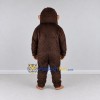 Custom Brown and Tan Monkey Mascot Costume Adult Full Body Suit for Wildlife Events Custom Brown and Tan Monkey Mascot Costume Adult Full Body Suit for Wildlife Events