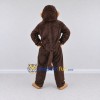 Custom Brown and Tan Monkey Mascot Costume Adult Full Body Suit for Wildlife Events Custom Brown and Tan Monkey Mascot Costume Adult Full Body Suit for Wildlife Events