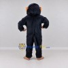 Custom Black and Tan Chimpanzee Mascot Costume Adult Full Body Suit for Wildlife Events Custom Black and Tan Chimpanzee Mascot Costume Adult Full Body Suit for Wildlife Events