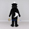 Custom Black and White Skunk Mascot Costume Adult Full Body Suit for Wildlife Events Custom Black and White Skunk Mascot Costume Adult Full Body Suit for Wildlife Events