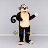 Custom Brown and Cream Monkey Mascot Costume Adult Full Body Suit for School Events Custom Brown and Cream Monkey Mascot Costume Adult Full Body Suit for School Events