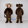 Custom Brown and Tan Monkey Mascot Costume Adult Full Body Suit for Wildlife Events Custom Brown and Tan Monkey Mascot Costume Adult Full Body Suit for Wildlife Events