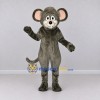Custom Gray and White Mouse Mascot Costume Adult Full Body Suit for School Events Custom Gray and White Mouse Mascot Costume Adult Full Body Suit for School Events