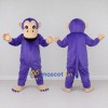 Custom Purple and Tan Monkey Mascot Costume Adult Full Body Suit for School Events Custom Purple and Tan Monkey Mascot Costume Adult Full Body Suit for School Events