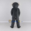 Custom Gray and White Koala Mascot Costume Adult Full Body Suit for Wildlife Events
