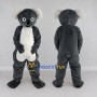 Custom Gray and White Koala Mascot Costume Adult Full Body Suit for Wildlife Events