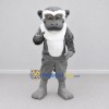 Custom Gray and White Ape Mascot Costume Adult Full Body Suit for Wildlife Events Custom Gray and White Ape Mascot Costume Adult Full Body Suit for Wildlife Events