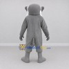 Custom Gray and White Ape Mascot Costume Adult Full Body Suit for Wildlife Events Custom Gray and White Ape Mascot Costume Adult Full Body Suit for Wildlife Events