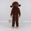 Custom Brown and Tan Monkey Mascot Costume Adult Full Body Suit for School Events Custom Brown and Tan Monkey Mascot Costume Adult Full Body Suit for School Events