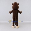 Custom Brown and Tan Monkey Mascot Costume Adult Full Body Suit for School Events Custom Brown and Tan Monkey Mascot Costume Adult Full Body Suit for School Events